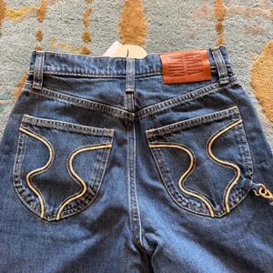 Cult Gaia X Gap Wide Leg Gold Chain Jeans thumbnail 11