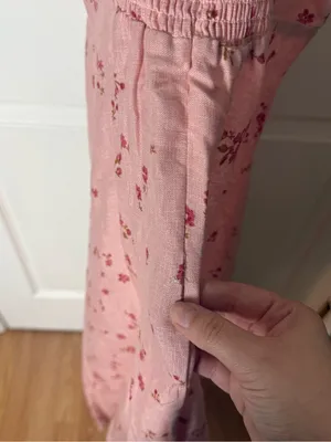 Reformation Monette Linen Dress in Noelia thumbnail 5