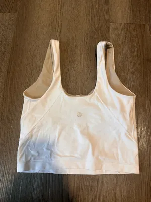 Lululemon White Align Tank thumbnail 2