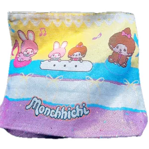 NWOT Monchhichi Large Tote Bag Yellow thumbnail 3