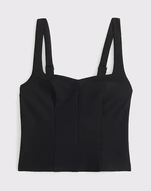 Abercrombie & Fitch Women's Large Sweetheart Corset Top thumbnail 1