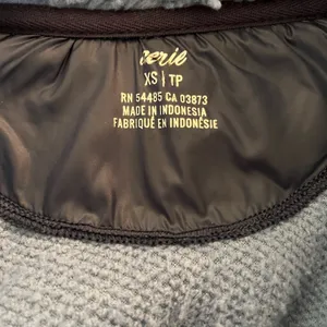 Aerie Dream Sherpa 1/4 Zip Sweatshirt Oversized XS Blue Fleece Comfort Warm thumbnail 6