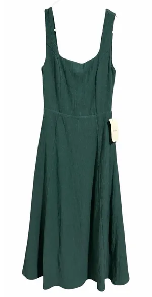 Bohme Tank Style Stretch Mini Dress Green Women's Size‎ X-Small thumbnail 1