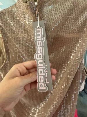 Sequin Missguided Top thumbnail 4