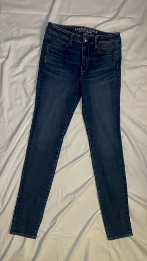 American Eagle AEO X4 Hi-Rise Jegging Jeans Size 6 Long thumbnail 1