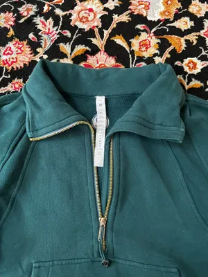 Green Scuba Lululemon Half-Zip thumbnail 5