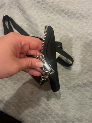 Dolls Kill Black Mini Crossbody Phone Pouch thumbnail 4