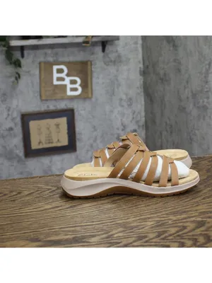 NWT Clarks Collection Womens Maelynn Abby Flat Sandals 26187072 Tan Brown 7W thumbnail 13