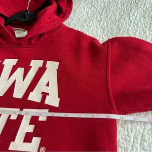 ✨ Gildan Red Iowa State‎ University Hoodie Small thumbnail 9