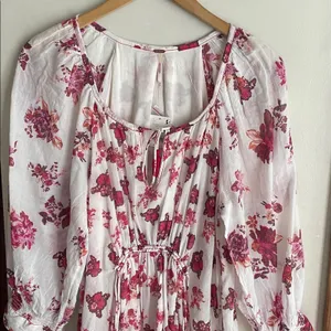 Free People Camella Mini Dress Ivory thumbnail 4