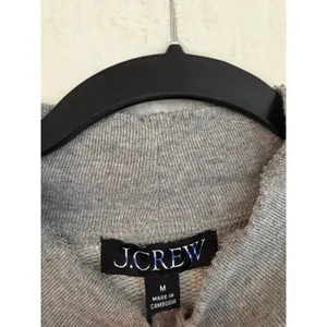 J.Crew Womens Mock Neck Sweatshirt Gray Cotton French‎ Terry Pullover Size M thumbnail 2