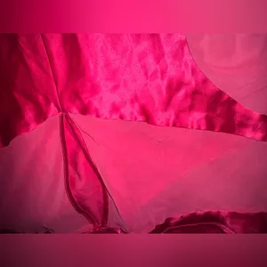 Victoria’s Secret RARE Sheer Pink Chemise Slip Dress L thumbnail 11