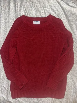 Old Navy Red Knit Sweater thumbnail 2