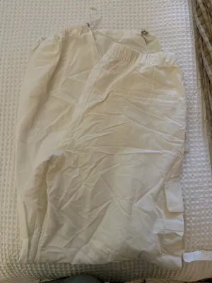 Zara White Cargo Pants  thumbnail 2