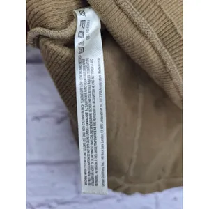 FP Movement Free People Ribbed Corset Top Brown Tan Short Sleeve Zip Medium S thumbnail 7
