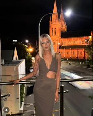 ZARA dress cut out midi maxi fitted wedding party coctail thumbnail 7