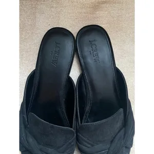 J.Crew Pointed Toe Slip-On Loafers Black Suede Knotted 9 Preppy Yacht‎ City Luxe thumbnail 8