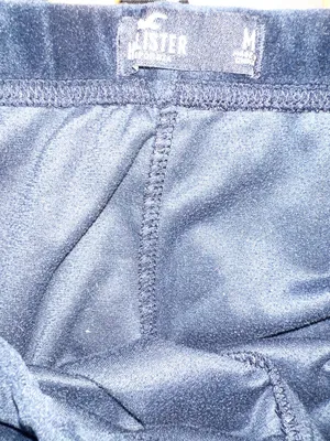 Hollister Navy Velvet Women's Lounge Mini Pull On Shorts thumbnail 6