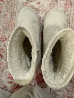 White platform winter boots Size 7.5 thumbnail 6