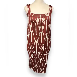 DIANE VON FURSTENBERG Matilda Silk Dress jiraffe size 8 thumbnail 3