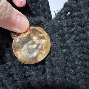 Black Knit Button thumbnail 3
