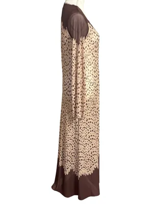 Caroline Constas New York Long Sleeve Maxi Dress Mesh Swim Coverup NWT thumbnail 3