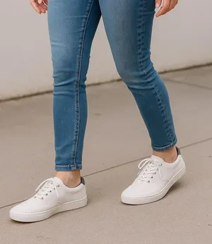 J. Crew Women's White Sneakers thumbnail 1