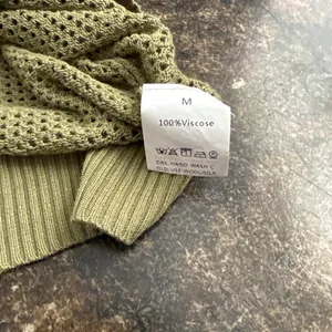 Mesh Olive Green Short Sleeve Top Size M thumbnail 2
