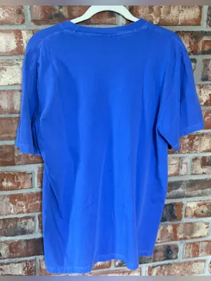 Comfort Colors Blue Short Sleeve Tee with Tiger Graphic thumbnail 4
