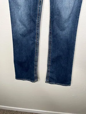 Big Star Maddie Embroidered back pocket Bootcut Jeans Womens Size 26R thumbnail 4