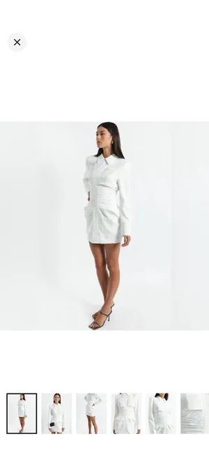 Lioness “The Sweetest Thing” White Minidress | Size S thumbnail 5