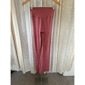 Offline By Aerie Let's Mauve Real Me High Waisted Crossover Flare Leggings M thumbnail 4