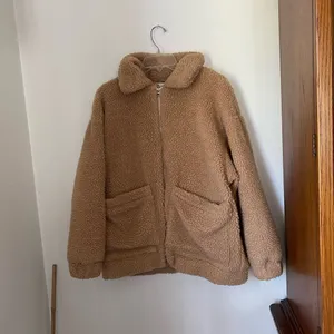 I AM GIA Teddy Jacket XS Camel Sherpa Zip Streetwear Coat Women thumbnail 6