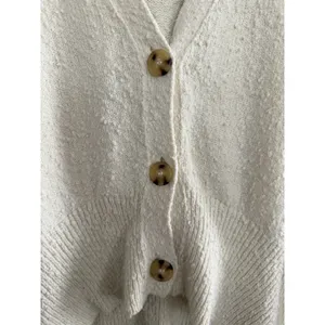 Free People Found My Friend Cardigan Ivory‎ Women's Size Small thumbnail 10