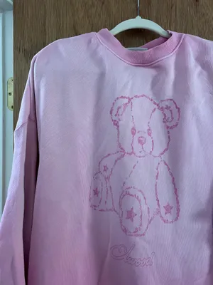 Elwood teddy crewneck Pink Size M thumbnail 5