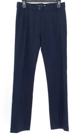 Betabrand Dress Pants Yoga Straight Ponte Navy M Work Office Career Athleisure thumbnail 1
