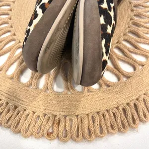 Ecco Felicia Loafers Size EU 36 Brown Leopard Flats Calfhair Animal Print thumbnail 6