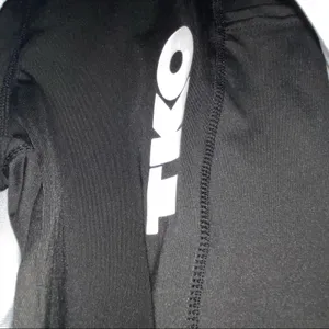 TKO Technical Knockout White Athletic Shorts Medium Layered Workout Gym‎ Running Black thumbnail 3