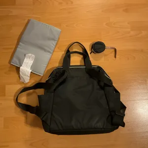 Skip Hop Mainframe Wide Open Diaper Backpack Black thumbnail 6