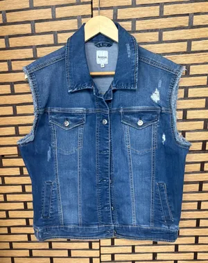 Kenzie denim vest size large thumbnail 1