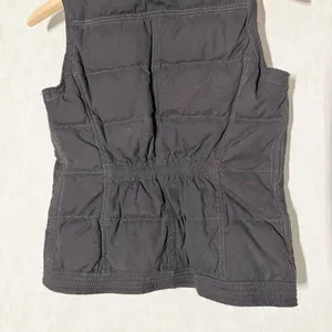 Abercrombie & Fitch Women’s Y2K Vintage Puffer Quilted Vest Full Zip in Brown S thumbnail 6