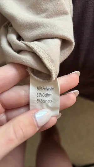Tan pocket dress thumbnail 6