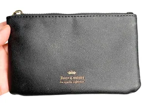 JUICY COUTURE BLACK SMALL POUCH thumbnail 1