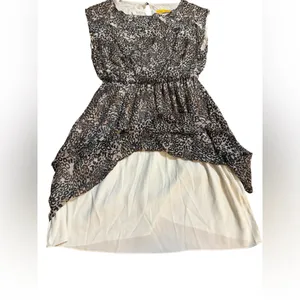 Alice + Olivia‎ Silk Leopard Print Mini Dress SZ XS Evening Wear Classy Dress thumbnail 4
