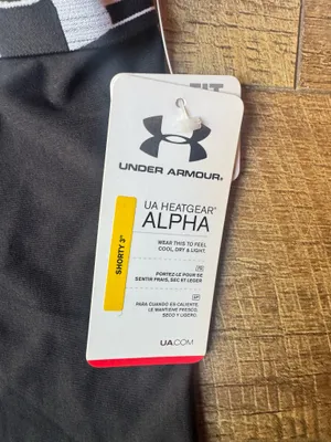 NWT Under Armour HeatGear Alpha 3” Compression Shorty Shorts – Small thumbnail 4