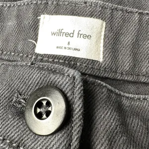Wilfred Free Black Retro Cargo Pant‎ Women Size 8 | Baggy Barrel Utility Grunge thumbnail 8