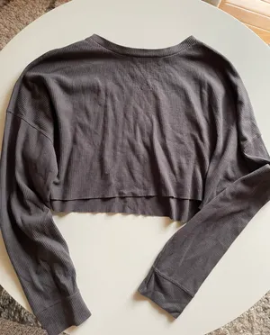 Topshop Cropped Thermal thumbnail 2