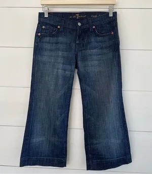 7 for all Mankind Crop Dojo 7 Pocket Jeans thumbnail 1
