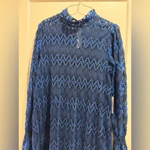 Free People Simone Lace Swing Tunic‎ Dress Size Small thumbnail 5