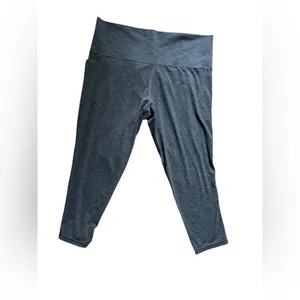 Athleta Salutation Stash High Rise 7/8 Legging Sz 2X Heather Gray Hip Pockets thumbnail 6